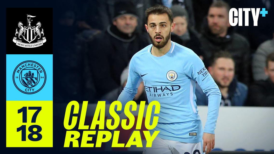 Classic replay: Newcastle v City - 2017/18