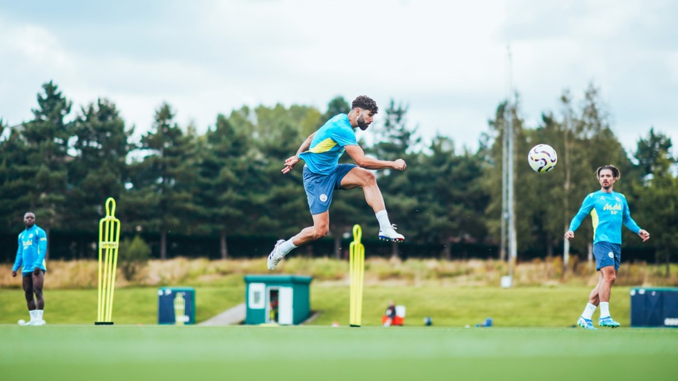 FLYING START : Josko Gvardiol on the volley