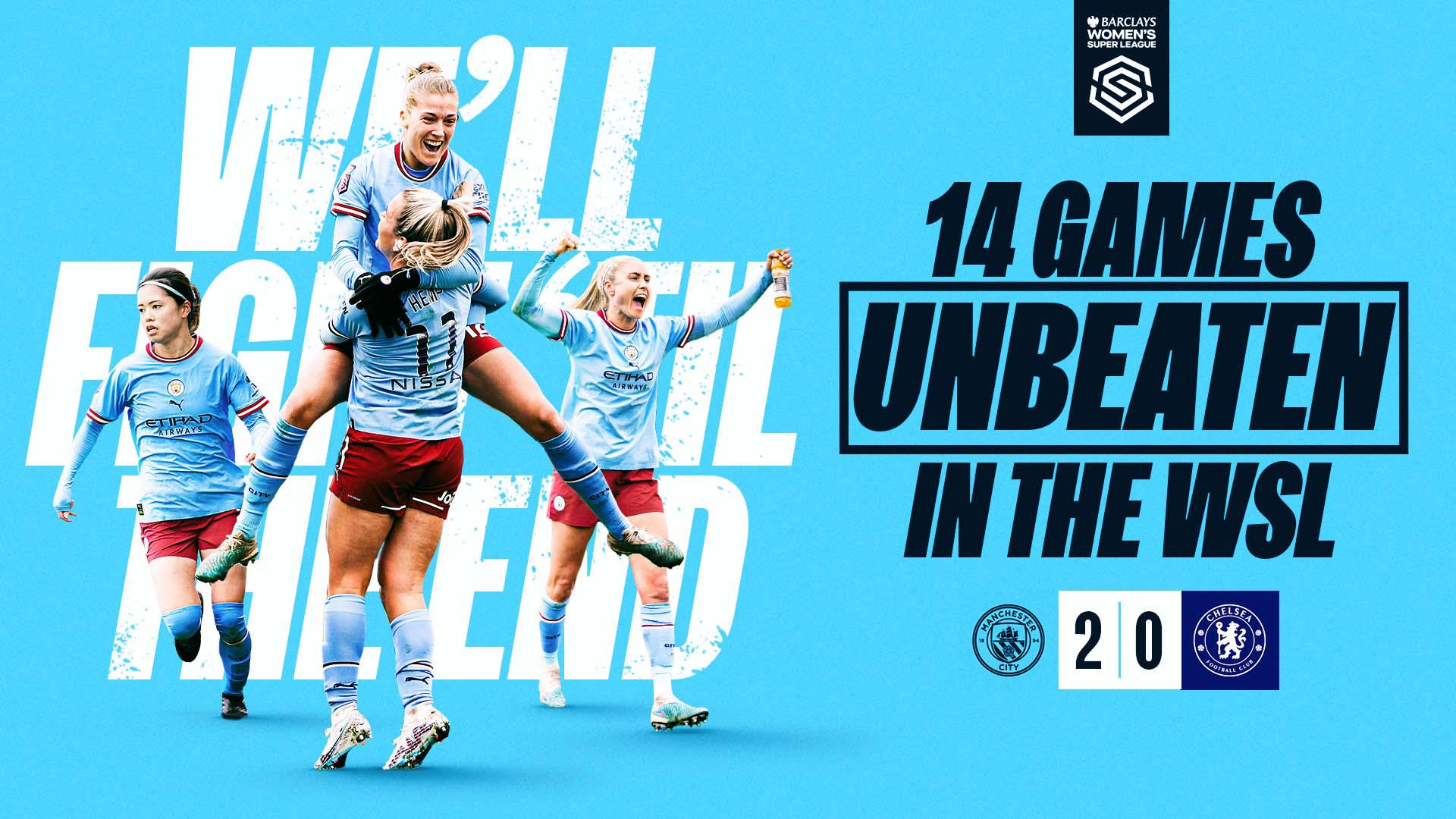 City's Incredible WSL Unbeaten Run Continues!