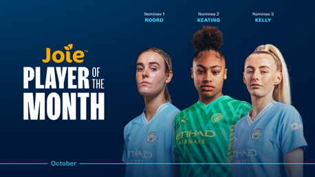 Joie Player of the Month: October Nominees
