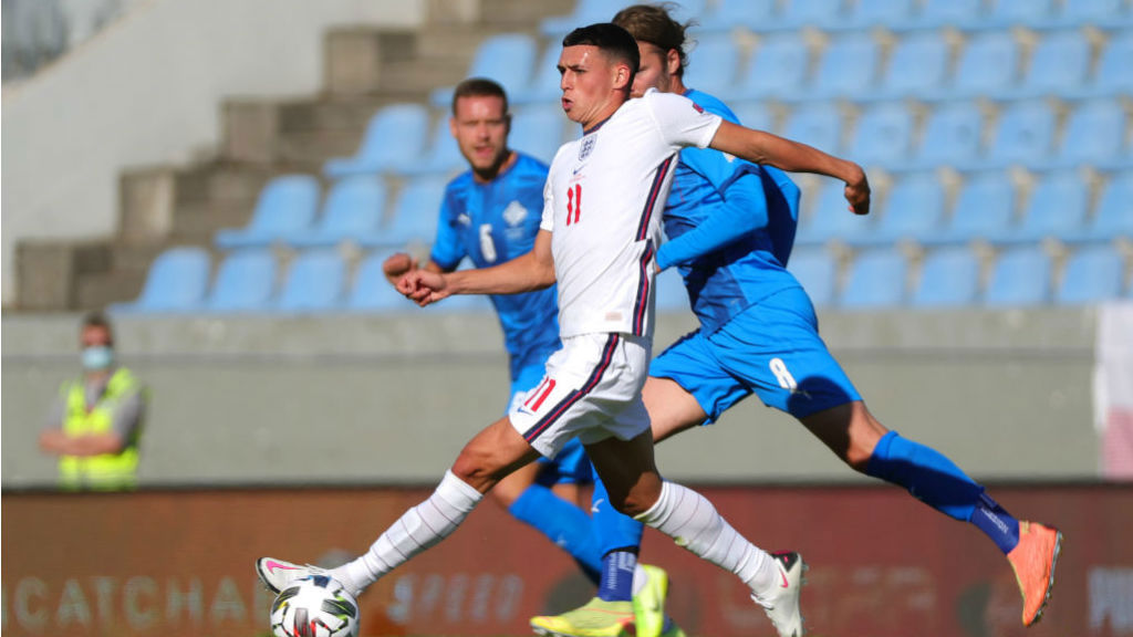 Foden makes England debut as Sterling downs Iceland