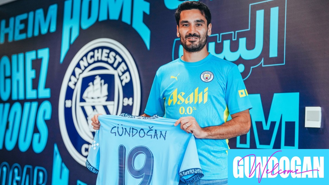 Gundogan reveals reason for squad number decision  