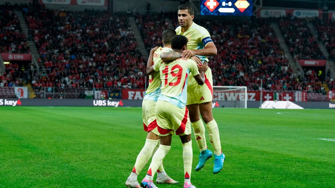 Rodrigo starts for Spain in entertaining Swiss encounter