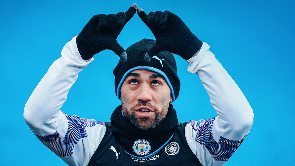 All heart : That's Nicolas Otamendi...