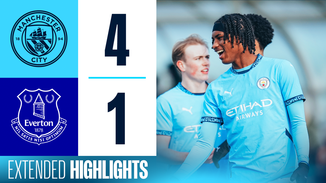 Extended highlights: City Under-18s 4-1 Everton Under-18s