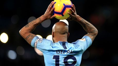 SKIPPER: Today's captain Fabian Delph