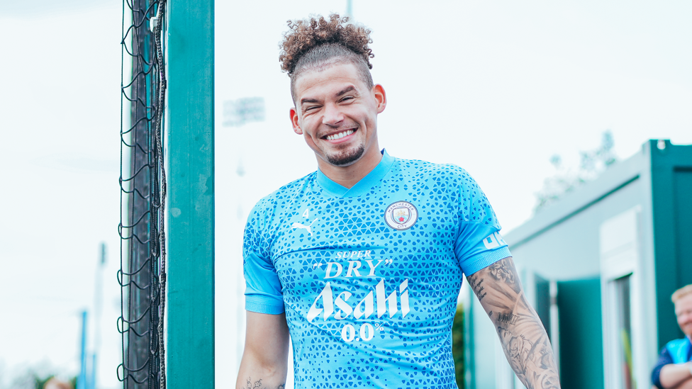 Kalvin Phillips : ...always has a smile!