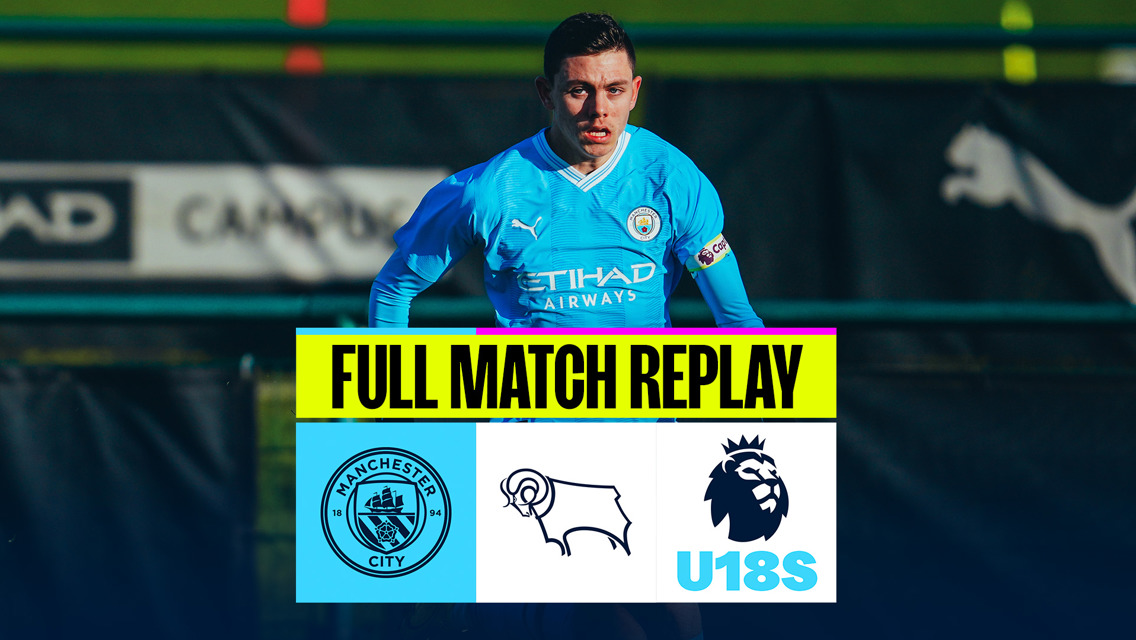 Full-match replay: City Under-18s v Derby Under-18s