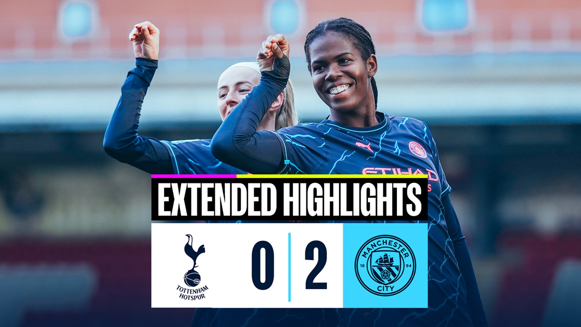 Spurs 0-2 City: Extended highlights 