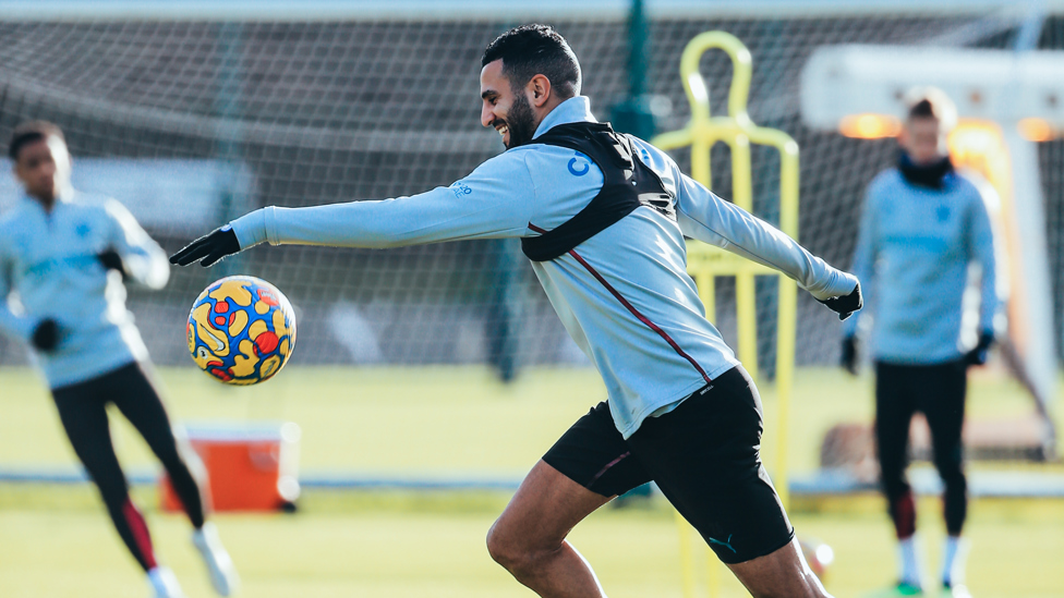 MAHREZ MAGIC : Riyad Mahrez has found the net in his last four games