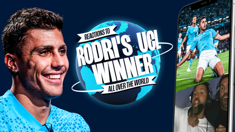 Rodri Reacts! The goal that sealed the Treble...