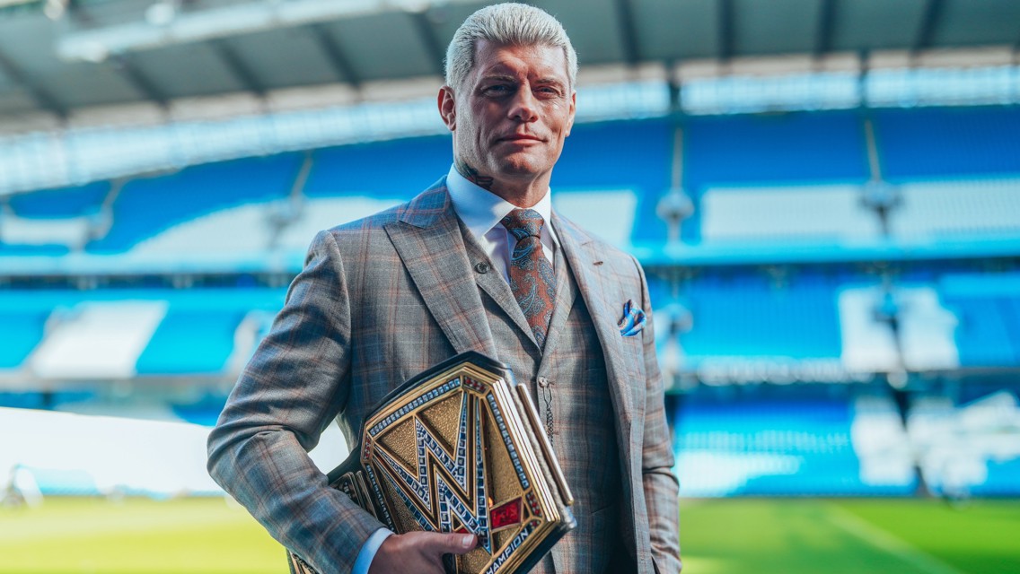 Gallery: WWE star Cody Rhodes visits City