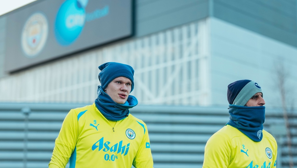 ERLING & KYLE: Wrapped up in the freezing conditions