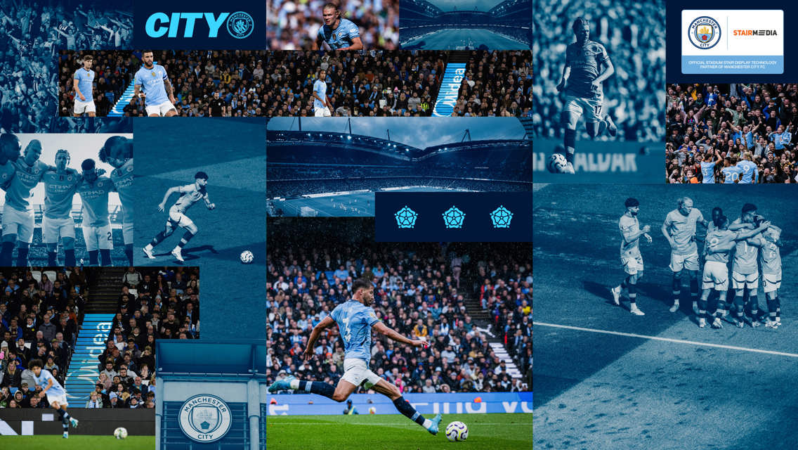 Manchester City announces official partnership with StairMedia