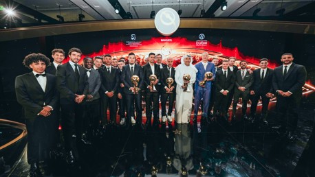 City dominate at Dubai Globe Soccer Awards