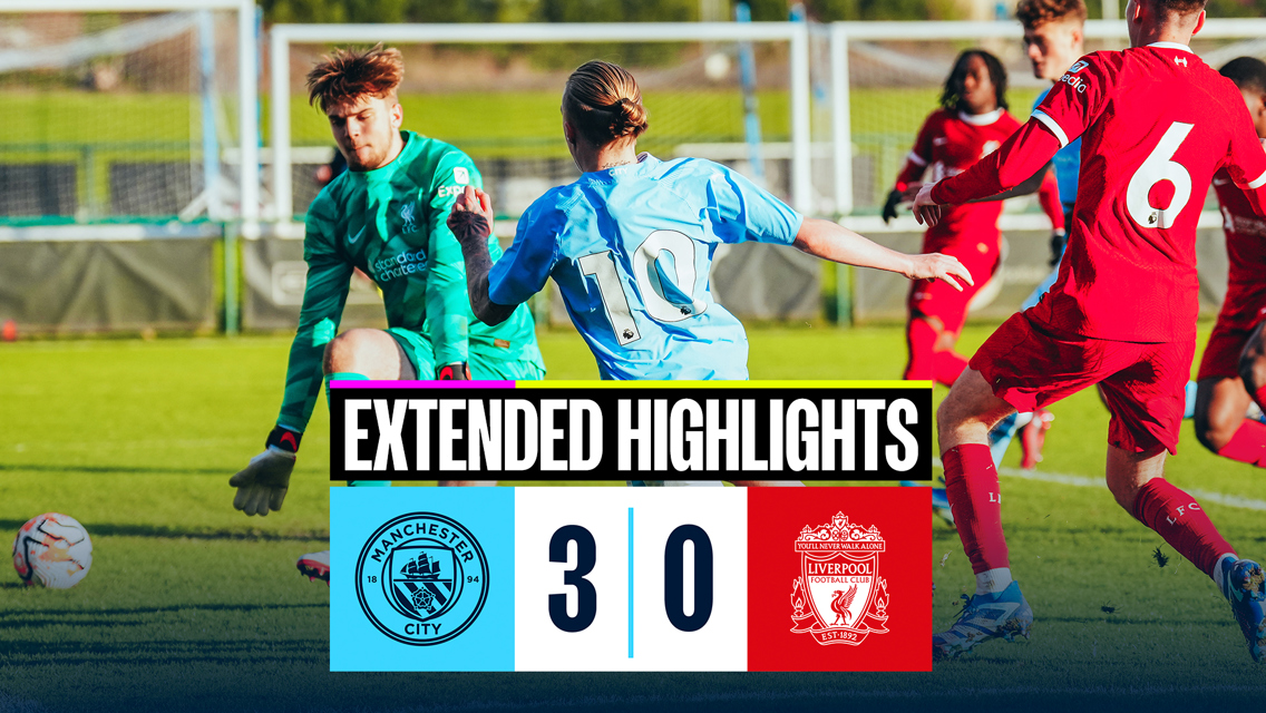 City U18s 3-0 Liverpool: Extended highlights