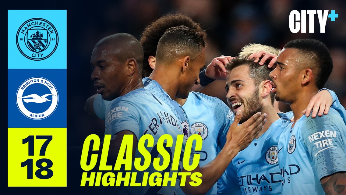 City 3-1 Brighton: Classic match highlights