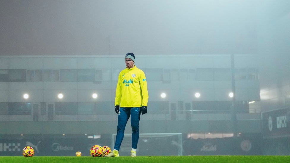 KING KEV: Ready for Foxes action...