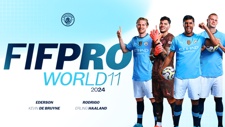 City quartet voted into 2024 FIFPRO Men's World XI