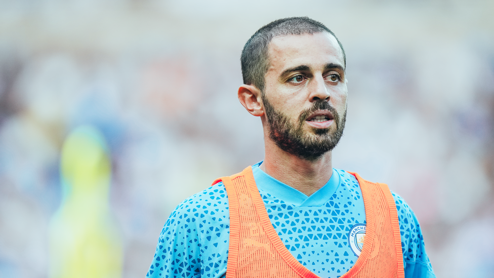 TOP OF THE CROPS: A freshly shorn Bernardo Silva