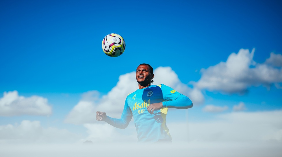 CLOUDBUSTING: Terrific shot of Manu Akanji