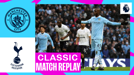 City v Spurs: Full match replay 2011/12