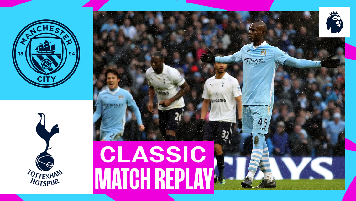 City v Spurs: Full match replay 2011/12