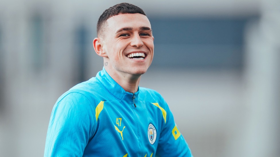 SMILES BETTER : Positive mood in camp summed up by Phil Foden