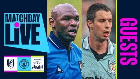 Fulham v City: Goater and Symons in the Matchday Live studio