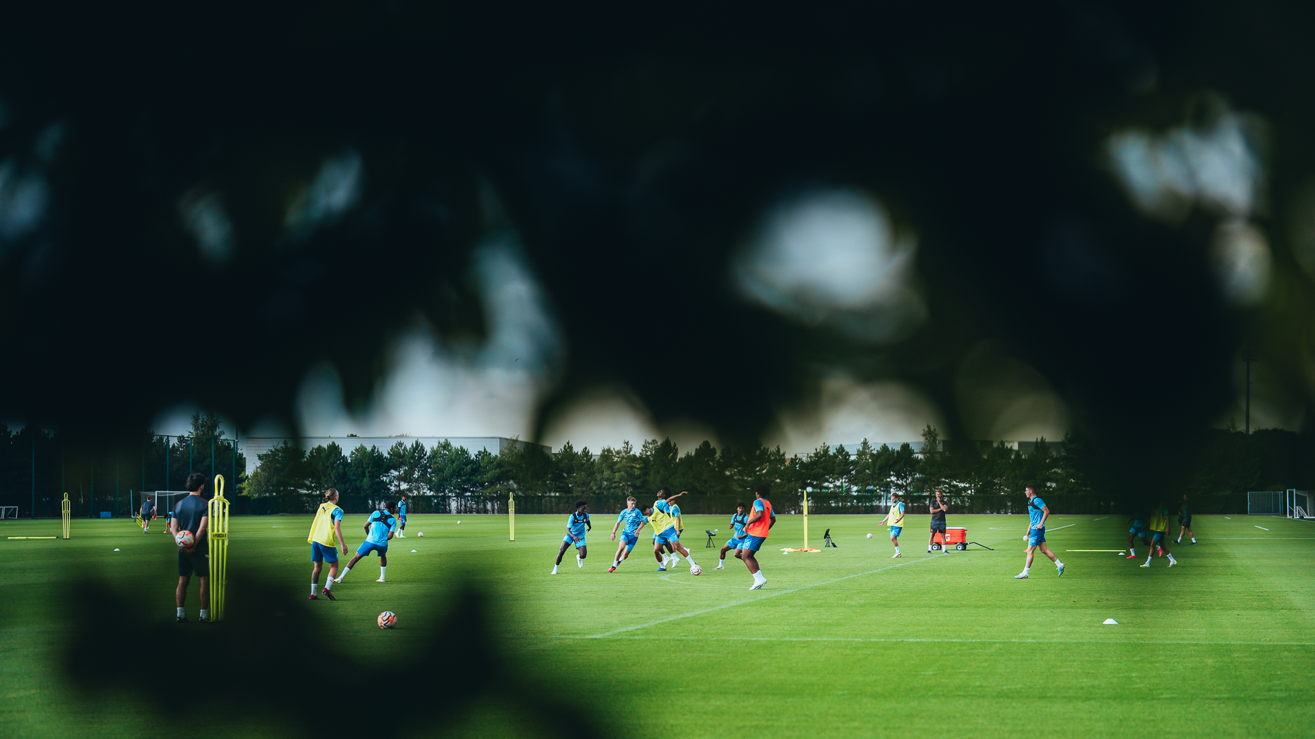 FIELD OF DREAMS: The City youngsters go through their paces