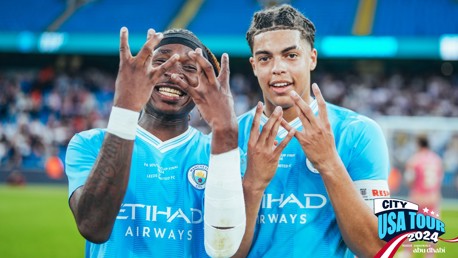 Who are City’s Academy players on tour?