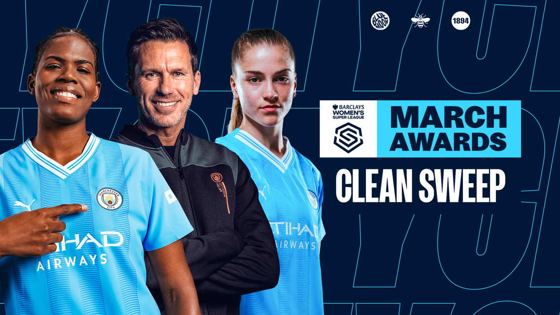 City’s clean sweep of WSL awards