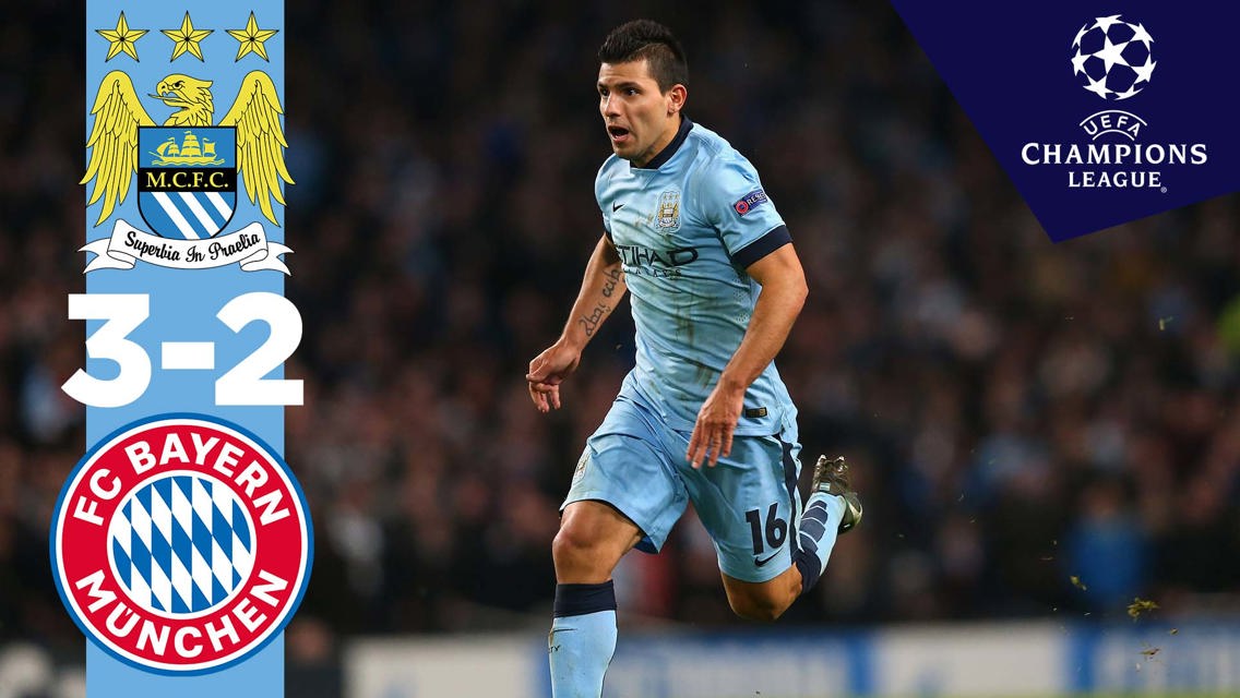 Classic highlights: City 3-2 Bayern Munich 2014