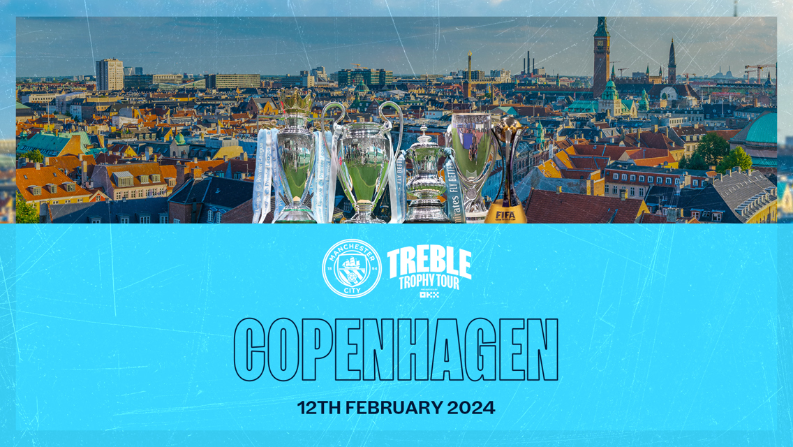 Treble Trophy Tour heads to Copenhagen 