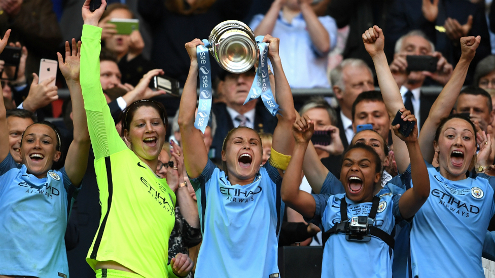 WEMBLEY WONDER : FA Cup success in May 2017!