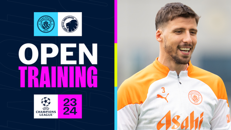 Open Training | City v FC Copenhagen 