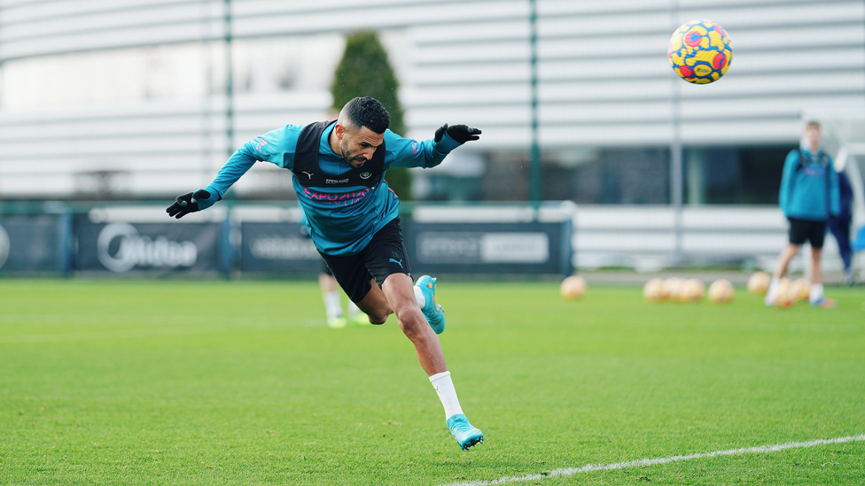 Our top scorer. Riyad Mahrez, with 16 goals to his name