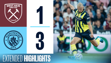 Extended highlights: West Ham 1-3 City