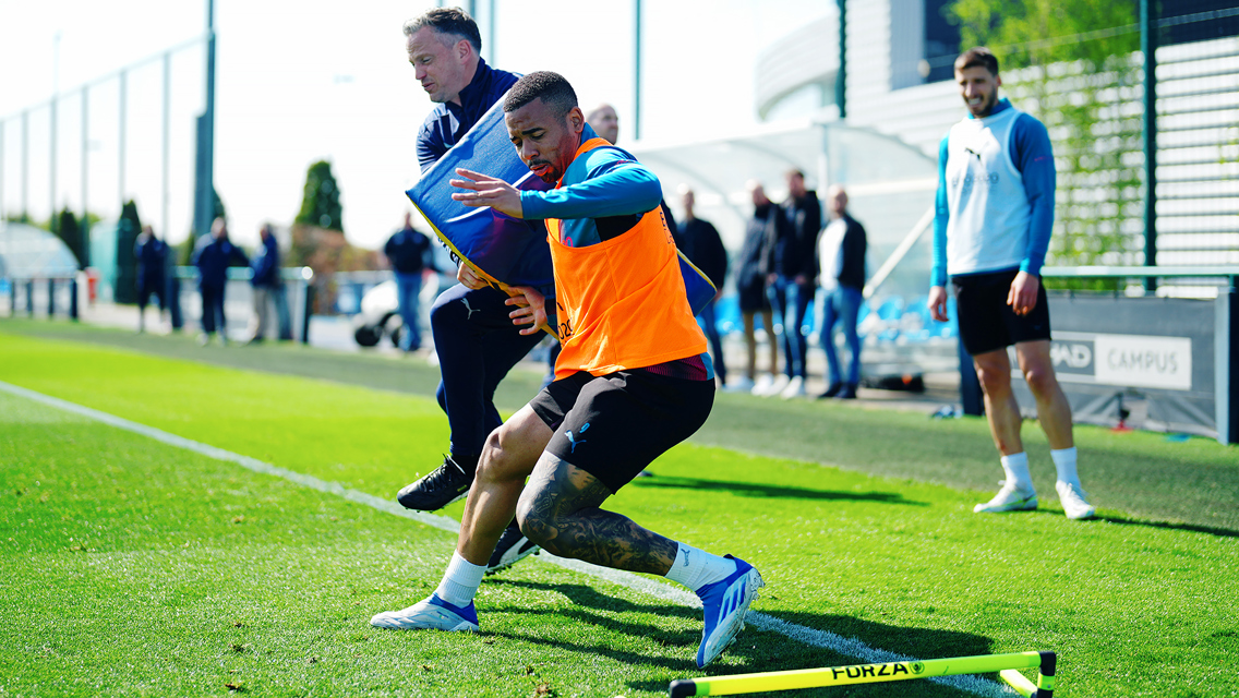 Training photos: Thursday's session at the CFA