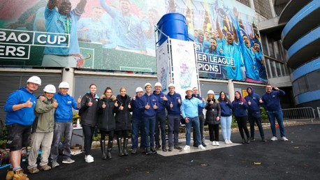 City in the Community launch football and water education project