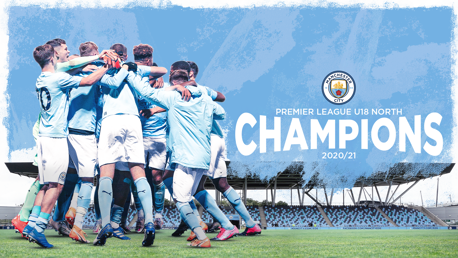 City crowned Under-18 Premier League North champions