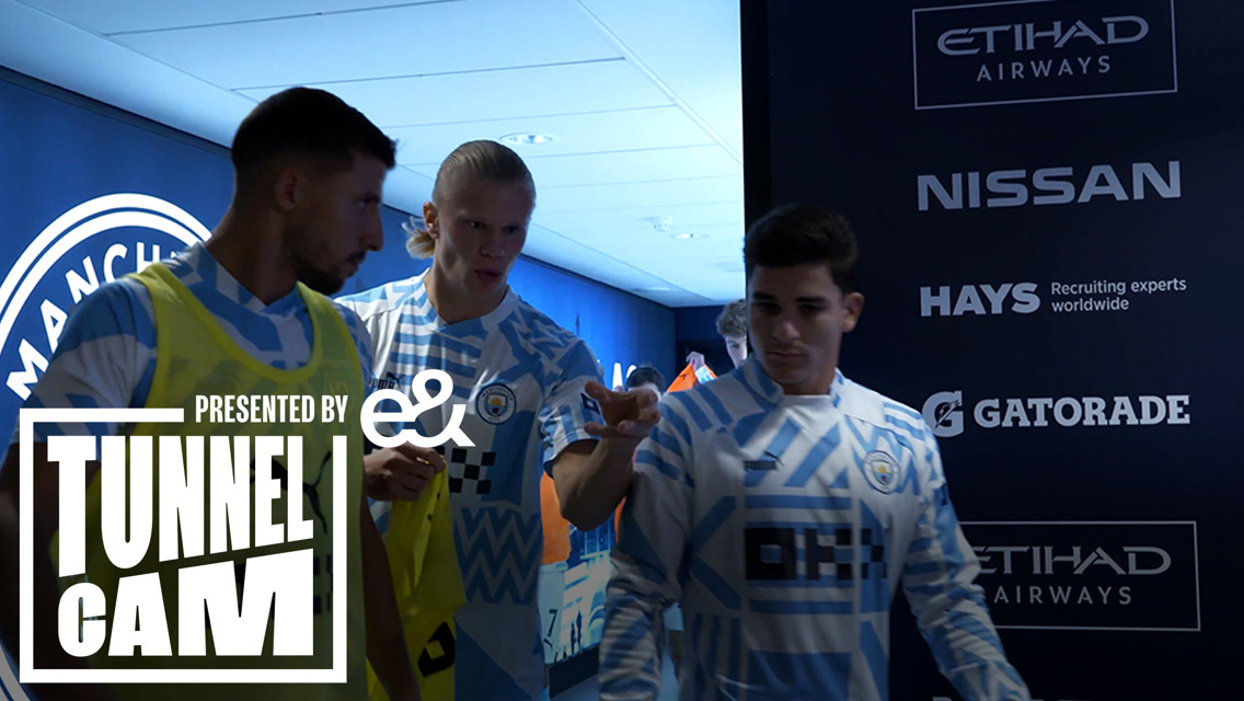 Tunnel Cam: City v Nottingham Forest