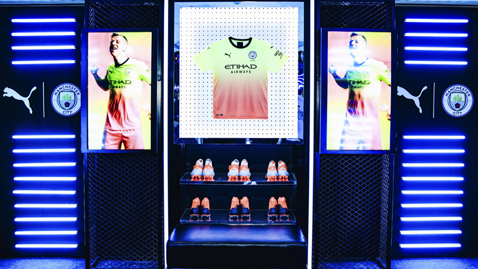 ALL ITS GLORY : The new PUMA gear looks superb in lights