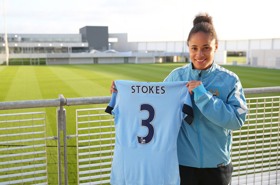 SIGNING : Demi joined Manchester City in January 2015