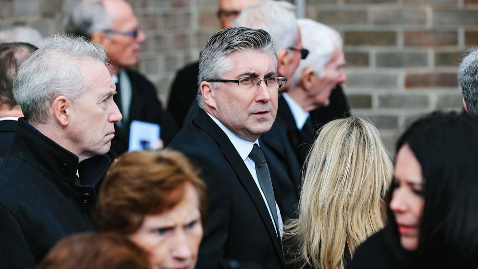 Bernard's knowledge and ceaseless commitment saw him become a significant figure within Manchester’s grassroots football scene, particularly with the Manchester FA. Chief Executive Colin Bridgford is pictured in attendance.