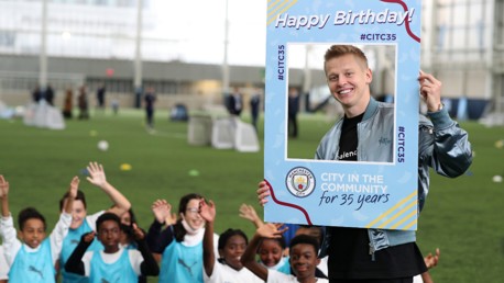 Zinchenko makes surprise visit to CITC birthday showcase