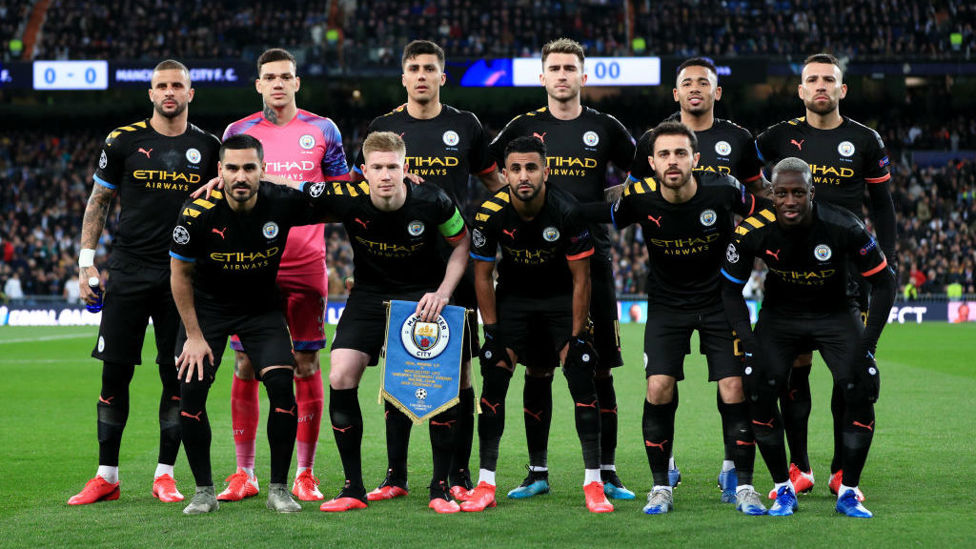 SQUAD GOALS: Our starting XI at the Bernabeu