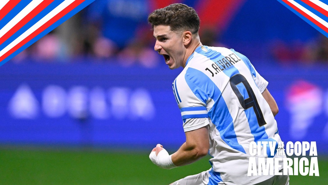 Álvarez marca e Argentina vence na Copa América