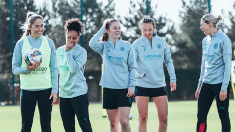 Training photos: Manchester derby preparations