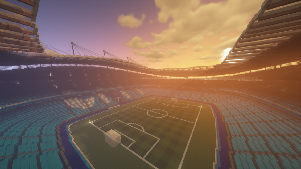 PITCH PERFECT: The Etihad is captured in incredible detail